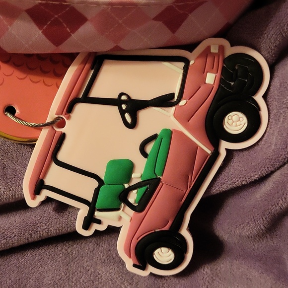 Mellow & Mod Pink Golf Accessory Set - Picture 3 of 5